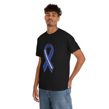 Load image into Gallery viewer, Ribbon Colon Cancer Awareness Cotton Tee
