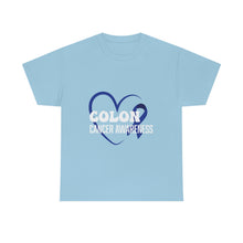 Load image into Gallery viewer, Colon Cancer Awareness Cotton Tee