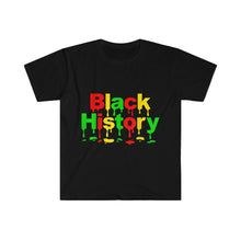 Load image into Gallery viewer, Black History/Texas 1865 2s Unisex Softstyle T-Shirt