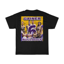 Load image into Gallery viewer, MHS #6 Bulldogs Black Cotton Tee