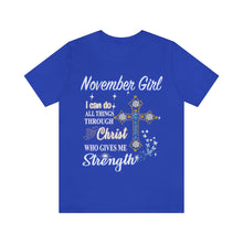 Load image into Gallery viewer, November Girl Short Sleeve Tee