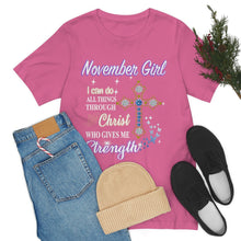 Load image into Gallery viewer, November Girl Short Sleeve Tee
