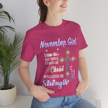 Load image into Gallery viewer, November Girl Short Sleeve Tee