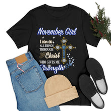 Load image into Gallery viewer, November Girl Short Sleeve Tee