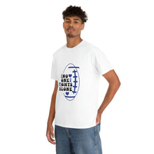 Load image into Gallery viewer, No One Fights Alone Colon Cancer Awareness Cotton Tee