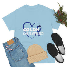 Load image into Gallery viewer, Colon Cancer Awareness Cotton Tee