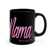 Load image into Gallery viewer, Dear Mama Black mug 11oz
