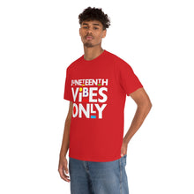 Load image into Gallery viewer, Vibes Only Unisex Cotton Tee