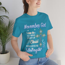 Load image into Gallery viewer, November Girl Short Sleeve Tee