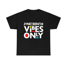 Load image into Gallery viewer, Vibes Only Unisex Cotton Tee