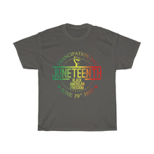 Load image into Gallery viewer, Emancipation Day/ J19th Flag 2s Unisex Cotton Tee