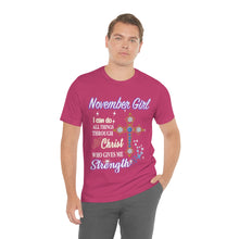 Load image into Gallery viewer, November Girl Short Sleeve Tee