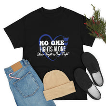 Load image into Gallery viewer, No OneFights of Colon Cancer Awareness Cotton Tee