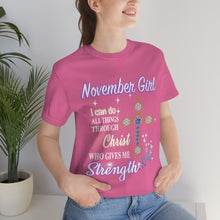 Load image into Gallery viewer, November Girl Short Sleeve Tee