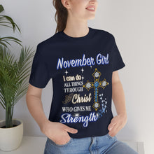 Load image into Gallery viewer, November Girl Short Sleeve Tee