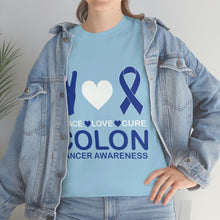 Load image into Gallery viewer, Peace Love Cure CCA Cotton Tee