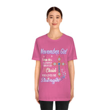 Load image into Gallery viewer, November Girl Short Sleeve Tee