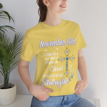 Load image into Gallery viewer, November Girl Short Sleeve Tee