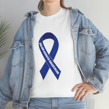 Load image into Gallery viewer, Ribbon Colon Cancer Awareness Cotton Tee
