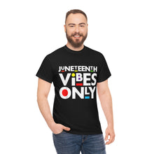 Load image into Gallery viewer, Vibes Only Unisex Cotton Tee