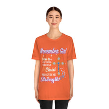 Load image into Gallery viewer, November Girl Short Sleeve Tee