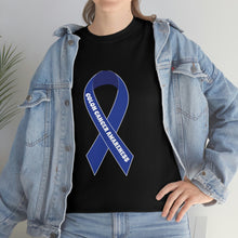 Load image into Gallery viewer, Ribbon Colon Cancer Awareness Cotton Tee