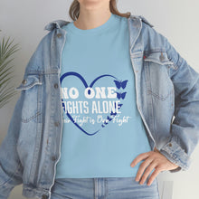 Load image into Gallery viewer, No OneFights of Colon Cancer Awareness Cotton Tee