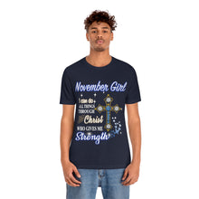 Load image into Gallery viewer, November Girl Short Sleeve Tee