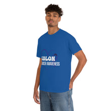 Load image into Gallery viewer, Colon Cancer Awareness Cotton Tee