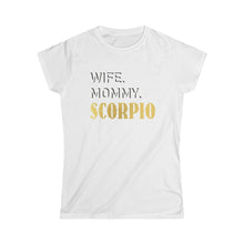 Load image into Gallery viewer, Scorpio 10 Women's Softstyle Tee