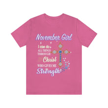 Load image into Gallery viewer, November Girl Short Sleeve Tee