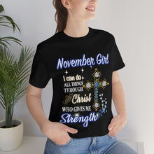 Load image into Gallery viewer, November Girl Short Sleeve Tee