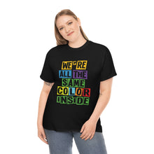 Load image into Gallery viewer, Same Color Inside Unisex Cotton Tee