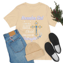Load image into Gallery viewer, November Girl Short Sleeve Tee