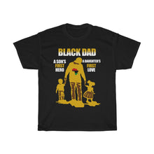 Load image into Gallery viewer, Black Dad Cotton Tee