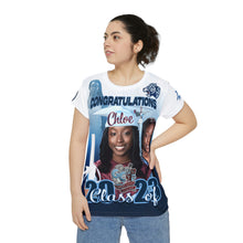 Load image into Gallery viewer, Chloe' Women's Short Sleeve Shirt (AOP)