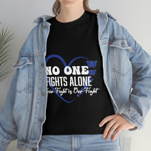 Load image into Gallery viewer, No OneFights of Colon Cancer Awareness Cotton Tee