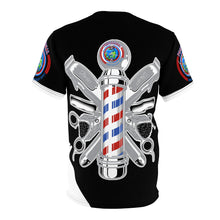 Load image into Gallery viewer, Pro BARBER AOP Cut & Sew Tee