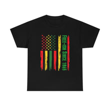 Load image into Gallery viewer, Freeish 1865 Flag Unisex Cotton Tee