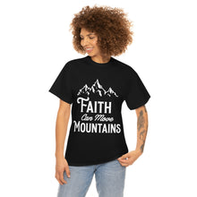 Load image into Gallery viewer, Faith Moves Mountain Cotton Tee
