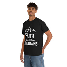 Load image into Gallery viewer, Faith Moves Mountain Cotton Tee