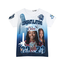 Load image into Gallery viewer, Chloe' Women's Short Sleeve Shirt (AOP)