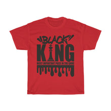 Load image into Gallery viewer, Black King Cotton Tee