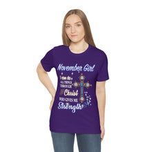 Load image into Gallery viewer, November Girl Short Sleeve Tee