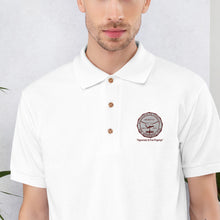 Load image into Gallery viewer, GTC Men - Maroon Embroidered Polo Shirt