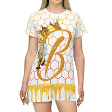 Load image into Gallery viewer, Queen B T-Shirt Dress