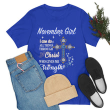 Load image into Gallery viewer, November Girl Short Sleeve Tee