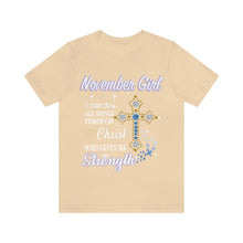 Load image into Gallery viewer, November Girl Short Sleeve Tee