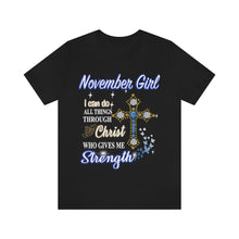 Load image into Gallery viewer, November Girl Short Sleeve Tee