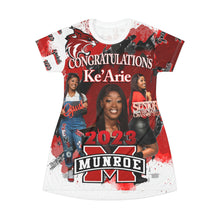 Load image into Gallery viewer, RFM Ke'Arie T-Shirt Dress (AOP)